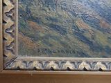 a picture of a painting hanging on a wall