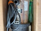 a box that has a bunch of items inside of it