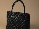 sac cabas matelassé noir Chanel