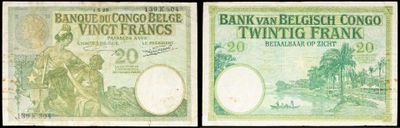 deux billets de banque différents sur lesquels figurent les portraits d'un homme et d'une femme