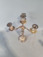 CHRISTOFLE : Paire de candélabres en métal argenté à décor d… (photo 3)