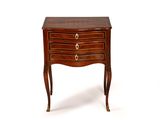 une image représentant une petite commode sur fond blanc