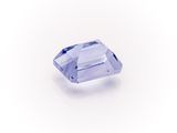 a blue sapphire stone on a white background