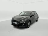 a black car in a white room with a white floor