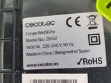 a close up of a plastic container with a label on it