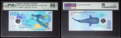 three different types of currency are displayed on a black background