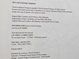 a close up of a paper with a list of items on it