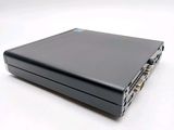 an image of a close up of a black device on a white surface