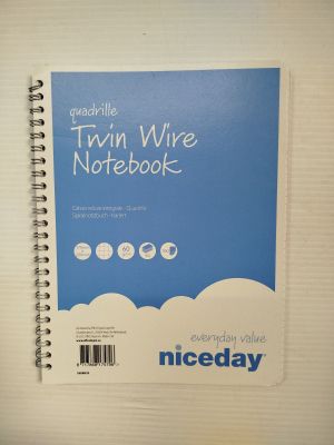 NICEDAY - Cahier reliure intégrale - Quadrillé 170x220mm - 1…