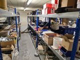 a room filled with lots of boxes and boxes on shelves