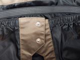 a close up view of the inside of a backpack