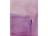 une peinture représentant une peinture violette et blanche sur fond blanc