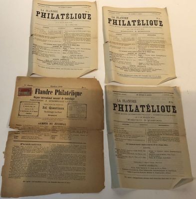three pages of old newspapers are stacked on top of each other