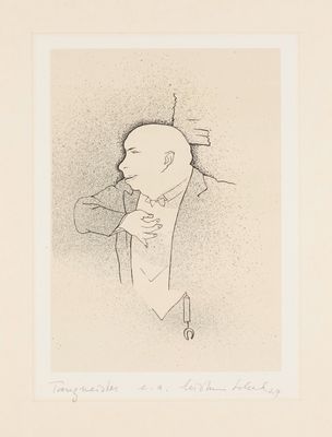 an image of a drawing of a man in a suit and tie