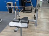 an image of a gym room with equipment in it