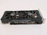 a close up of a video card on a table