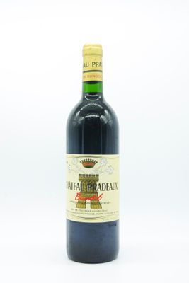 a bottle of wine that is sitting on a table