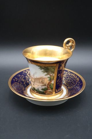 Déjeuner en porcelaine manufacture Ginori à Doccia fondée par le ...
