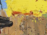 a painting that has been painted on to a wall
