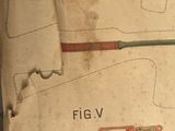 a drawing of a machine gun on a piece of paper