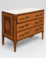 Commode sicilienne, style Louis XVI, fin du XVIIIe siècle 93… (photo 2)