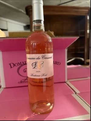 60 Bouteilles CASSARD rosé 2023 - BLAYE COTES DE BORDEAUX - …