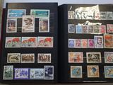 a book with a lot of stamps on it