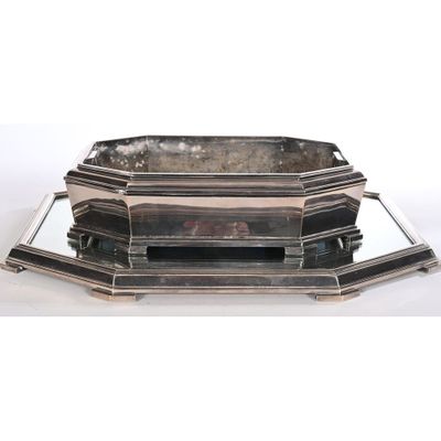 RAVINET DENFERT. CENTRE DE TABLE en argent massif poinçonné … - Photo 1