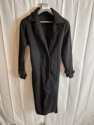 Manteau long femme - Double boutonnage et ceinture - Élégant…