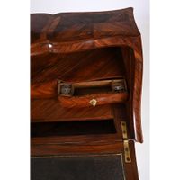 BUREAU DE PENTE REGENCE toutes faces en placage de bois de v… (photo 6)