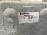 a sign on the back of a box that says hitachii