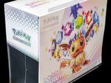 a box that has a pokemon figure inside of it