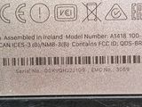 a close up of the back of a cell phone with a barcode on it