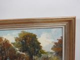 a picture of a painting on the wall of a room