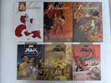 six livres accrochés au mur d'une pièce