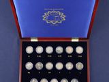 the royal mint coin set in its presentation box