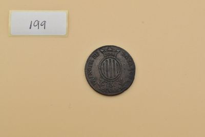 Espagne. Catalogne. 3 Quartos Cu.