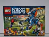 une boîte de Lego à côté d'une boîte de chevaliers