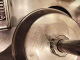 a close up view of a blender and a blender in a kitchen