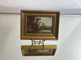 a picture of a painting hanging on a wall