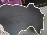 a black board with a map of australia on it