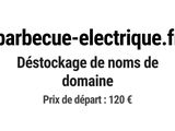 une image en noir et blanc d'un panneau sur lequel on peut lire « barbecue électrique »