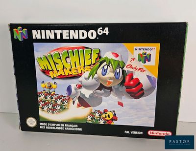 an image of a box of nintendo 64 ' s mario kart