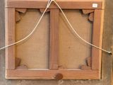 a picture of a picture of a wooden window frame