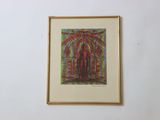 framed art print of a painting of a woman and a man