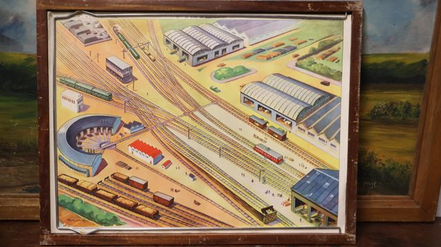 Tableaux pédagogiques édition ROSSIGNOL Montmorillon : 9 planches...