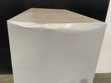 an image of a white box with a hole in it