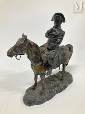 D'après DEMANGE Napoléon à cheval