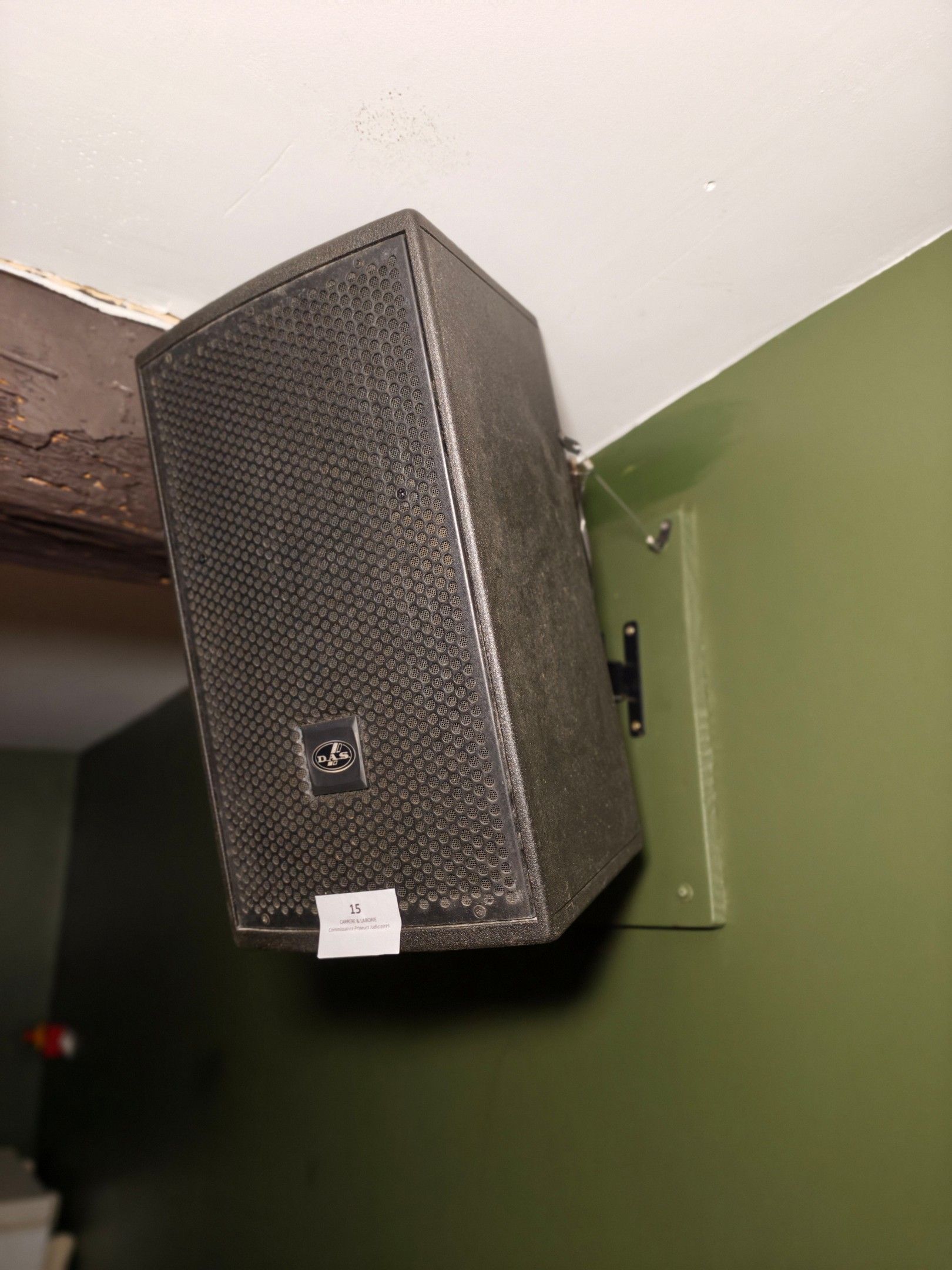Lot de 4 enceintes amplifiées DAS