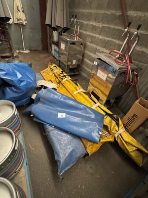 barnum buvette de foire en métal et toile (démonté et emba… - Photo 1